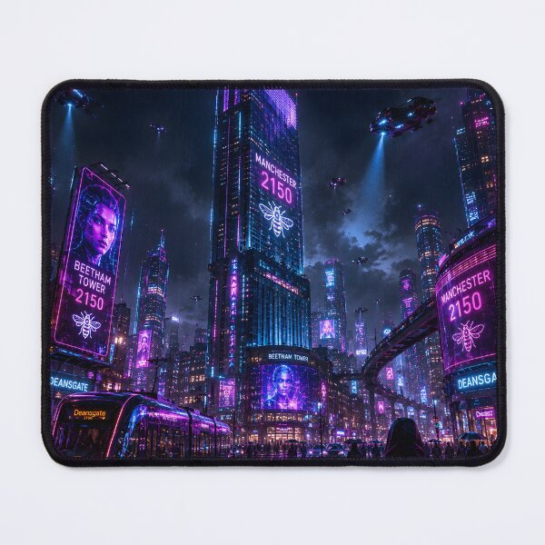 Item preview, Manchester 2150 | Cyberpunk Sci Fi | Neon Atlas designed and sold by NSAstore.