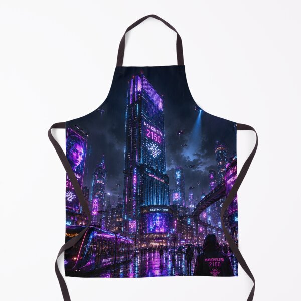 Item preview, Manchester 2150 | Cyberpunk Sci Fi | Neon Atlas designed and sold by NSAstore.