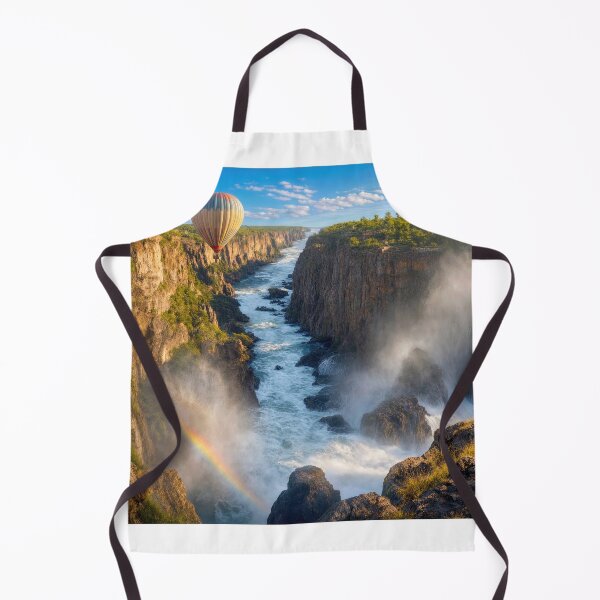 Item preview, Hot Air Balloon Floating Over a Canyon Gorge designed and sold by Maria Dryfhout.
