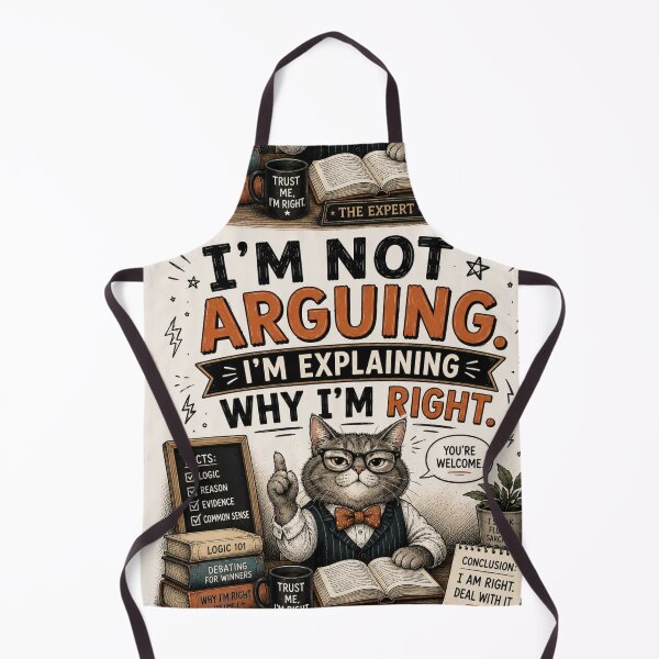 Item preview, I'm Not Arguing, I'm Explaining Why I'm Right designed and sold by SlanPOD.