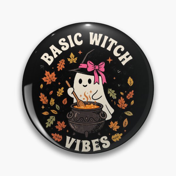 Item preview, Basic Witch Vibes Cauldron Ghost designed and sold by Tiffany Roy.