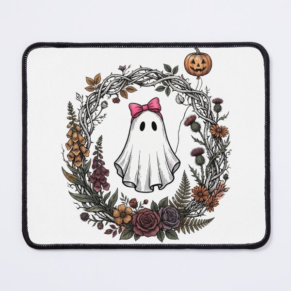 Item preview, Ghost Wreath Pumpkin Balloon designed and sold by Roy & Tiffany.