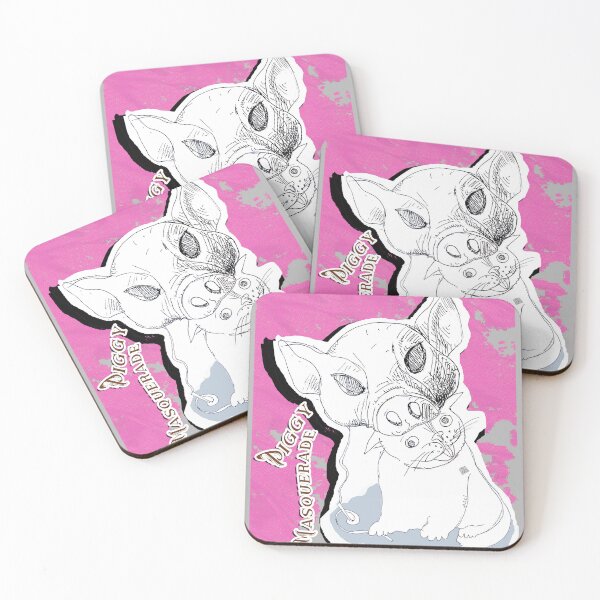 Item preview, Cat's Masquerade As A Piggy (drawing by ACCI)  designed and sold by VanyssaGraphics.