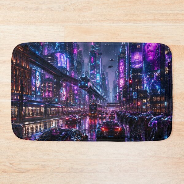 Item preview, Manchester 2150 | Cyberpunk Sci Fi | Neon Atlas designed and sold by NSAstore.