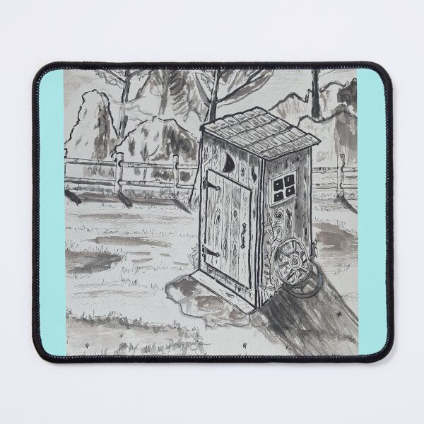 Item preview, Rustic Outhouse designed and sold by Misfitcane.
