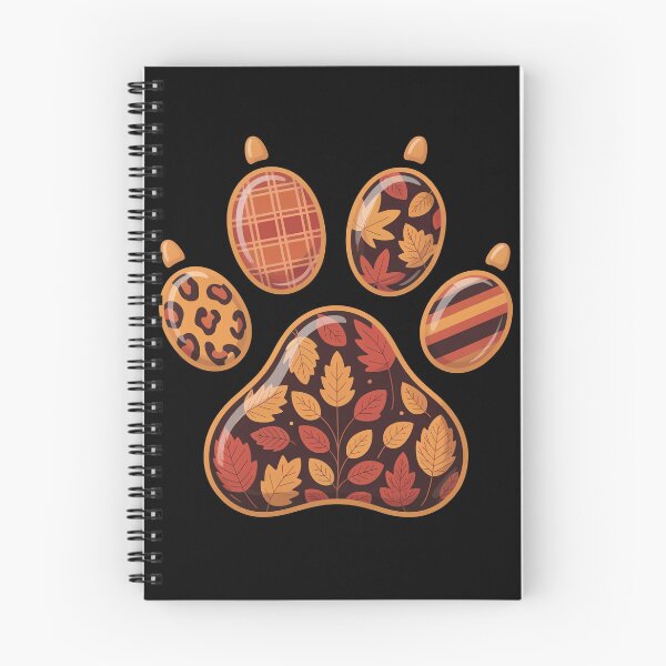 Item preview, Fall Paw Print – Autumn Leaves & Cozy Patterns designed and sold by jkrphoto.