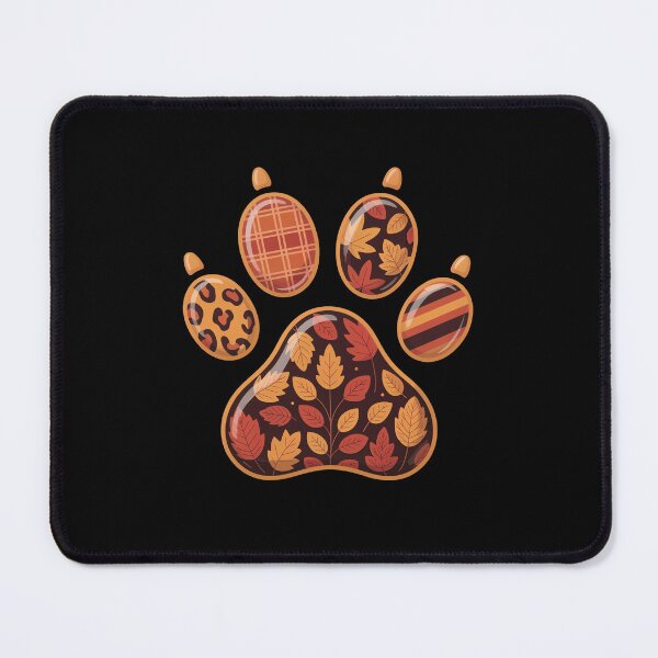 Item preview, Fall Paw Print – Autumn Leaves & Cozy Patterns designed and sold by jkrphoto.
