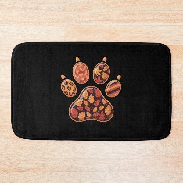 Item preview, Fall Paw Print – Autumn Leaves & Cozy Patterns designed and sold by jkrphoto.