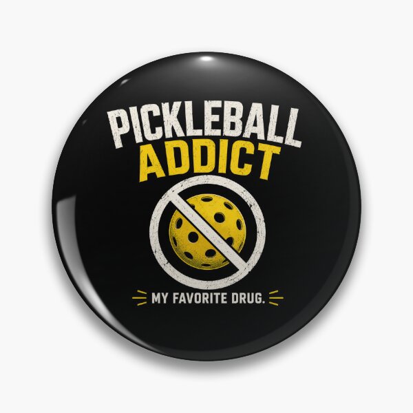 Item preview, Pickleball Addict My Favorite Drug Funny Retro Pickleball Design designed and sold by Bisonia.