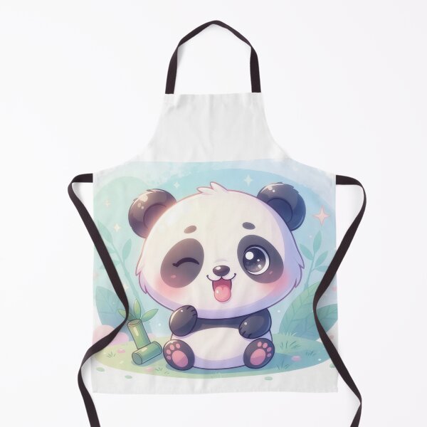 Item preview, Winking Cute Baby Panda With Bamboo designed and sold by a575642903.