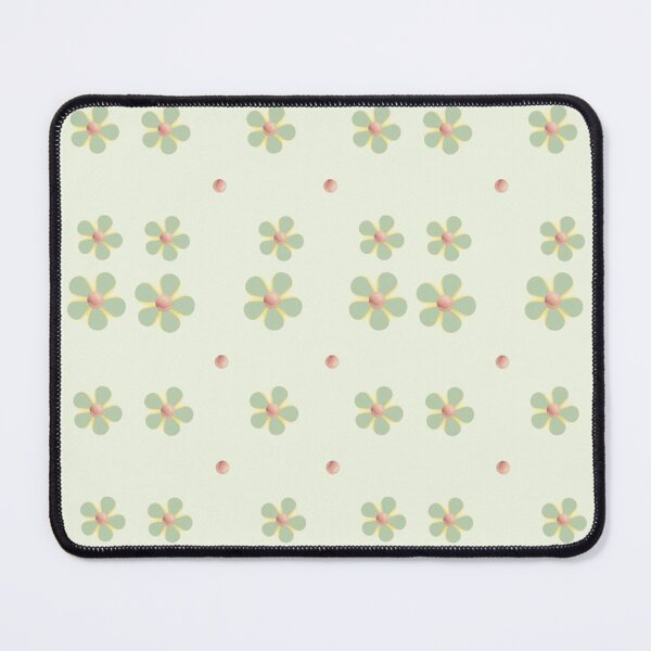 Item preview, Green Flowers, Pink Floral Patterns, Floral Artwork designed and sold by Art Shimmers.