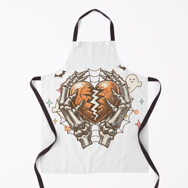 Item preview, Heart Broken Spooky Skeleton - Sad Halloween Vibe designed and sold by FuzionRaptor.