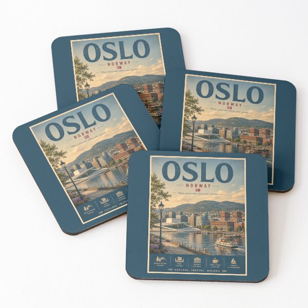 Item preview, Oslo - Norway designed and sold by GoodOldVintage.