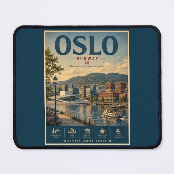 Item preview, Oslo - Norway designed and sold by GoodOldVintage.