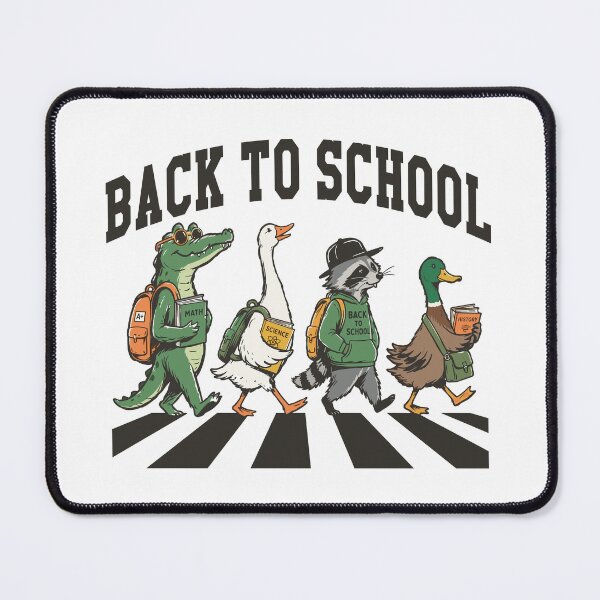 Item preview, Back To School Animal Abbey Road Funny Student / Back To School Animals Abbey Road Walk Vintage Graphic designed and sold by Krasnovaovaova.