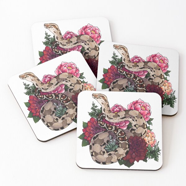 Item preview, Boa constrictor floral designed and sold by Morgan Carpenter.