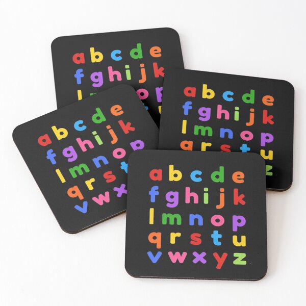 Artikelvorschau, Buntes Alphabet – ABC-Buchstaben für Kinder zum Erlernen des Alphabets entworfen und verkauft von Gbriel3.