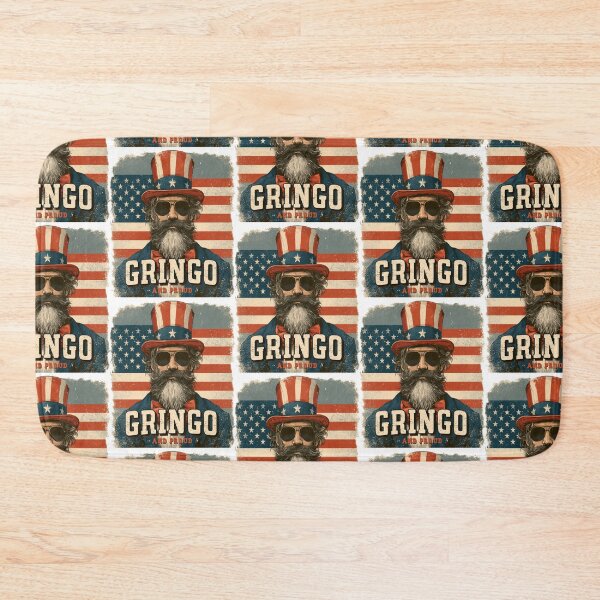 Item preview, Gringo and Proud Funny American Abroad Patriotic Travel Expat Design designed and sold by Ignorant-Artist.