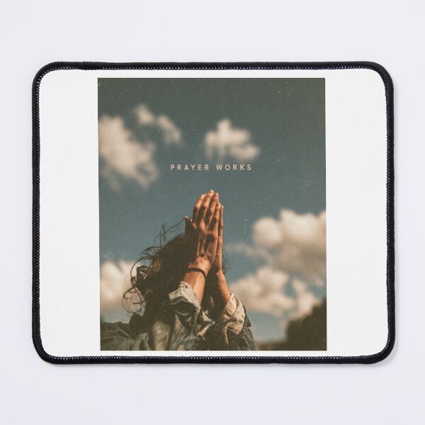 Item preview, Prayer Works Inspirational Christian Faith Hands Raised to Heaven Design designed and sold by Ignorant-Artist.