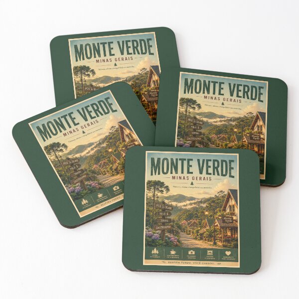 Item preview, Vintage Monte Verde Poster designed and sold by GoodOldVintage.