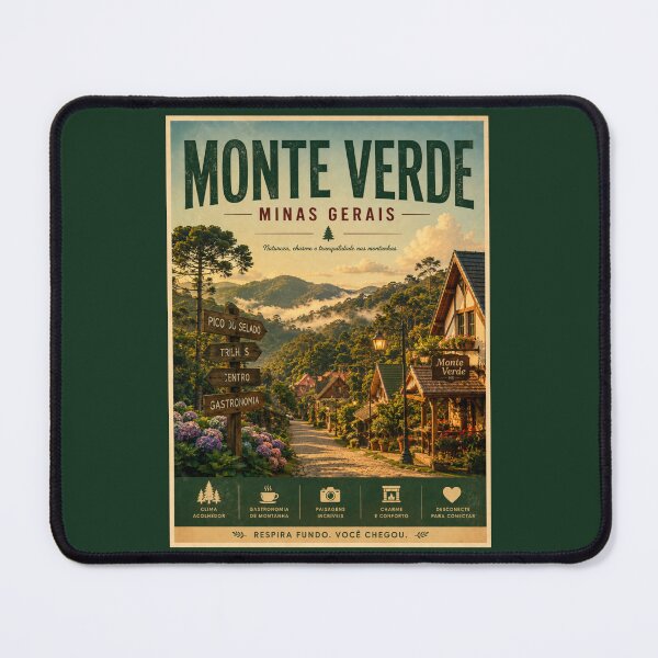 Item preview, Vintage Monte Verde Poster designed and sold by GoodOldVintage.