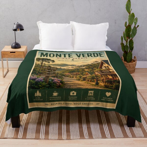 Item preview, Vintage Monte Verde Poster designed and sold by GoodOldVintage.