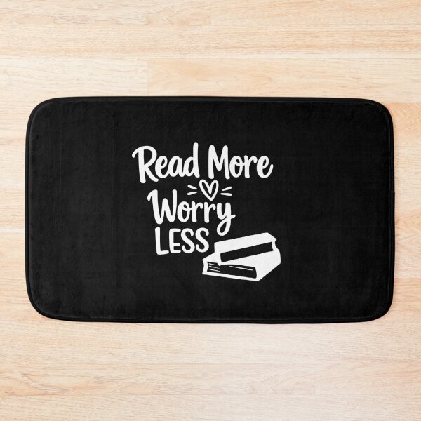 Item preview, Read More Worry Less, Book Lover Gift, Reading designed and sold by CloudyPress.