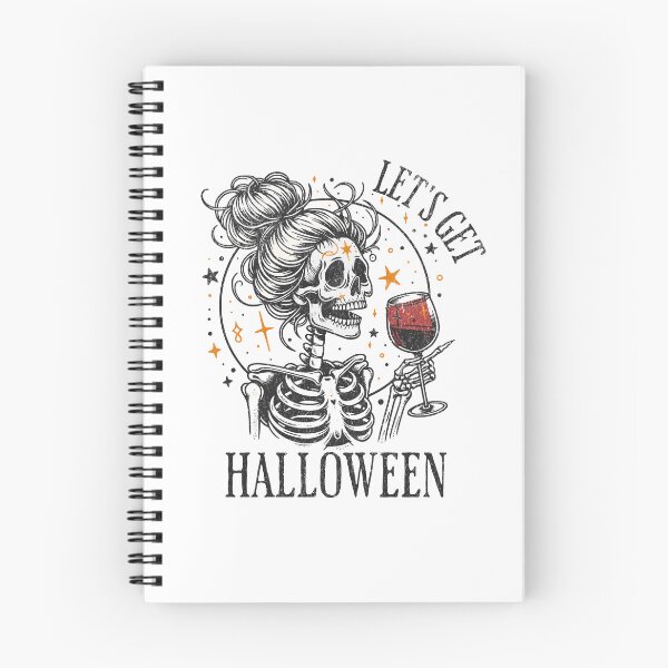 Item preview, Let's Get Halloween Spooky Skeleton - Party Vibe Quote designed and sold by FuzionRaptor.