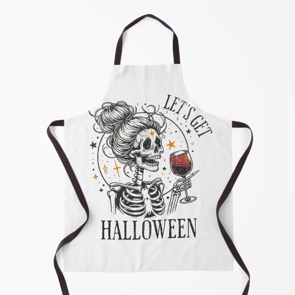 Item preview, Let's Get Halloween Spooky Skeleton - Party Vibe Quote designed and sold by FuzionRaptor.