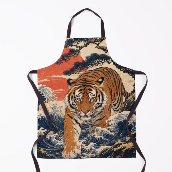 Item preview, Tiger Walking Through Waves designed and sold by PixelToPress.