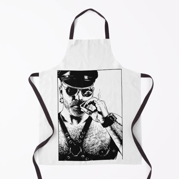 Item preview, Gay Hairy smoking butch daddy designed and sold by MadAnt.
