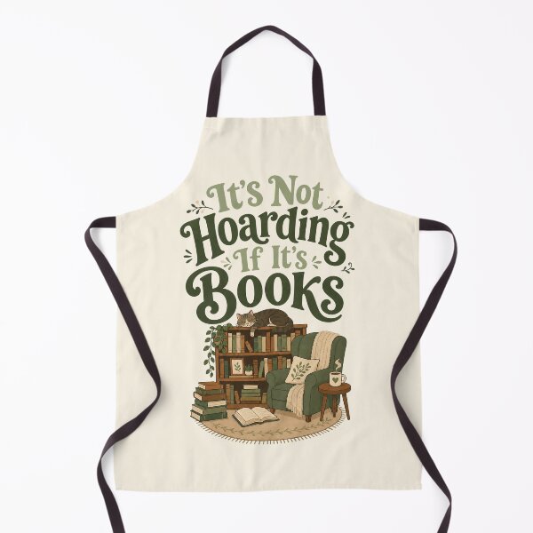 Item preview, It's Not Hoarding If It's Books designed and sold by InkwellCottage.