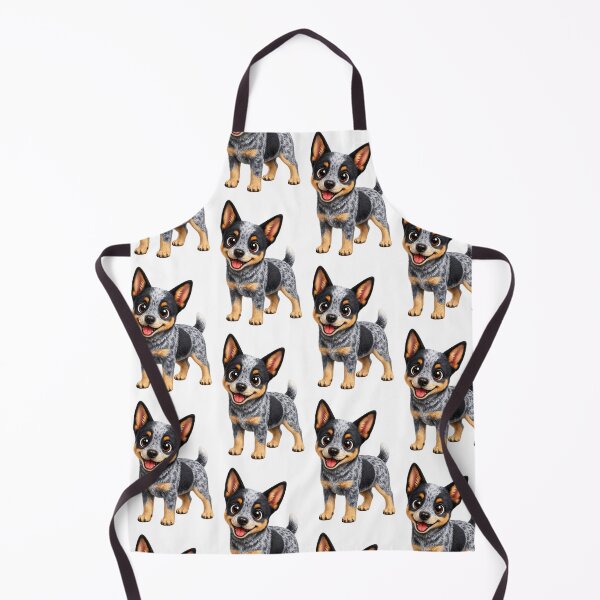 Item preview, Cute Blue Heeler Puppy Illustration designed and sold by BackgroundND.