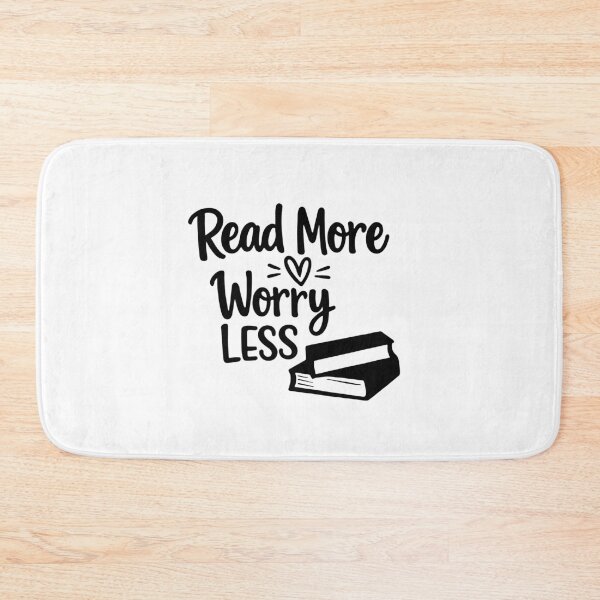 Item preview, Read More Worry Less, Book Lover Gift, Reading designed and sold by CloudyPress.