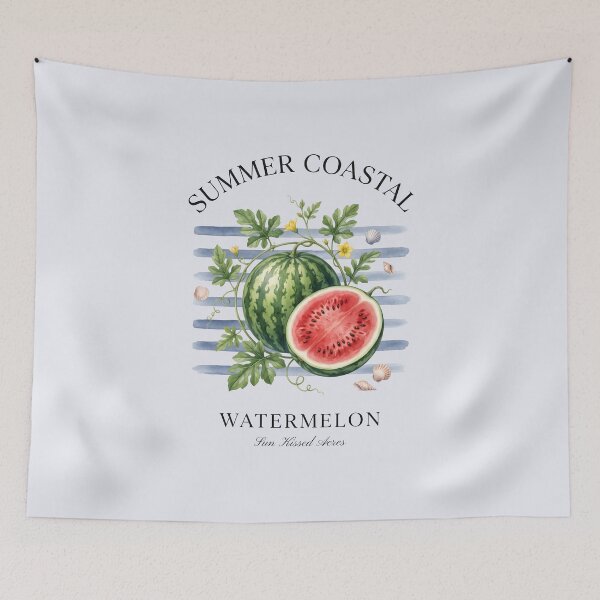 Item preview, Summer Coastal – Watermelon Tropical Design designed and sold by Sea Gem.