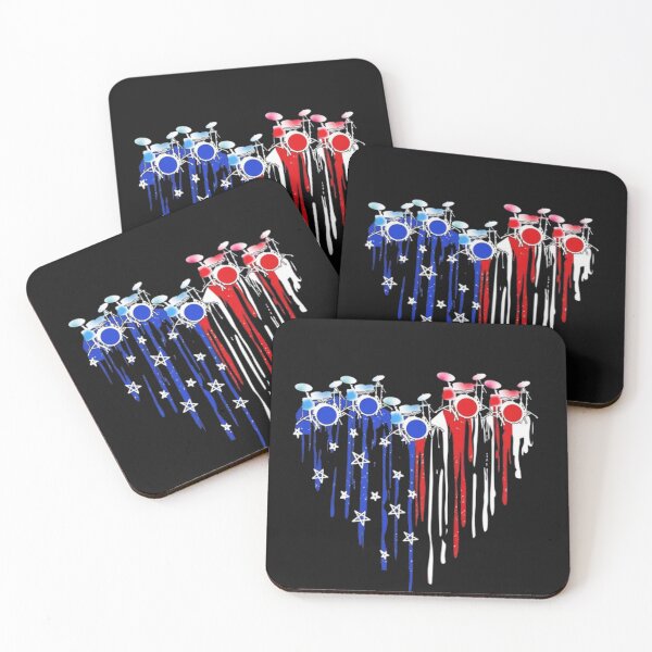 Item preview, Patriotic Drummer Heart    designed and sold by Gbriel3.