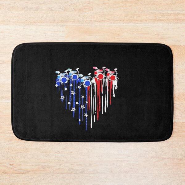 Item preview, Patriotic Drummer Heart    designed and sold by Gbriel3.