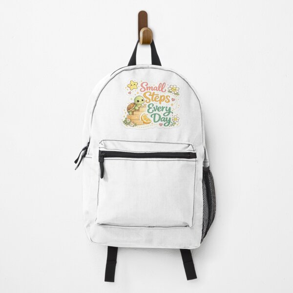 Item preview, small steps every day sticker designed and sold by GenArt Prints.