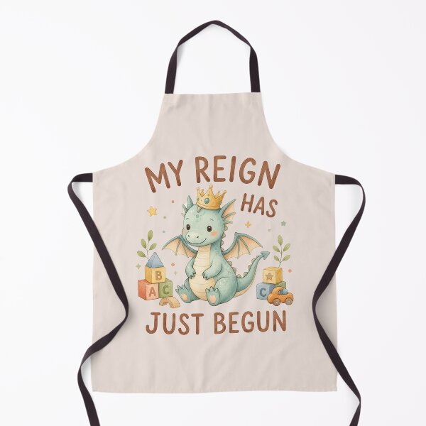Item preview, Cute Dragon Baby Onesie, My Reign Has Just Begun, Funny Fantasy Newborn designed and sold by Quiajia.
