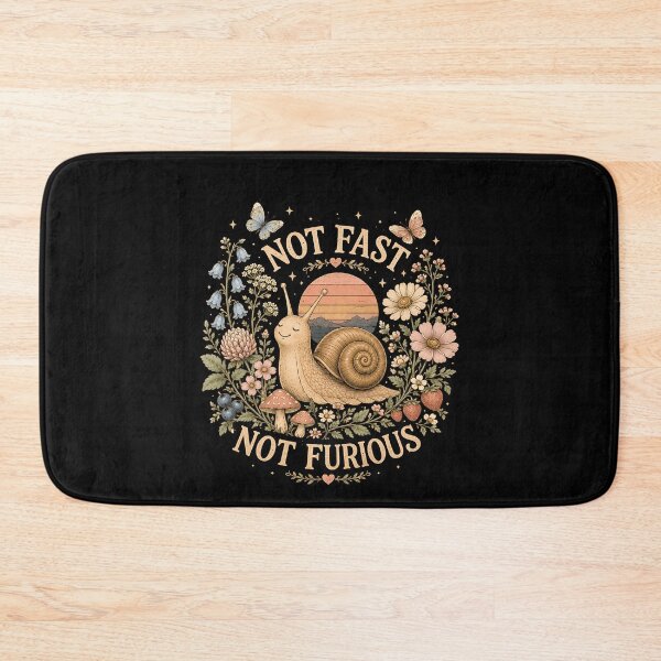 Item preview, Not Fast Not Furious – Funny Snail Cottagecore Garden Lover Design designed and sold by PosiMCreations.