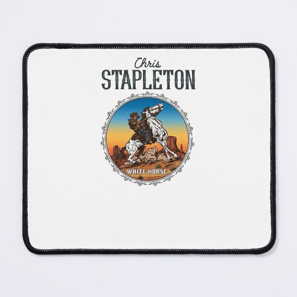 Item preview, Chris Stapleton White Horse Country Western Cowboy designed and sold by whiskys.