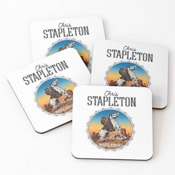 Item preview, Chris Stapleton White Horse Country Western Cowboy designed and sold by whiskys.
