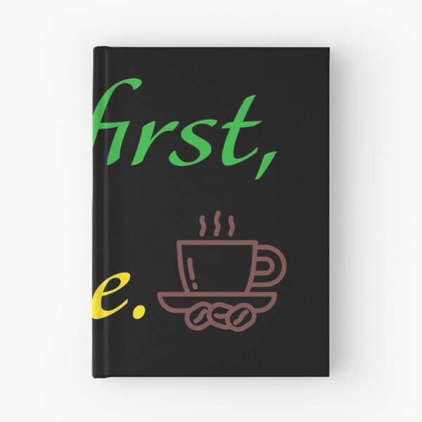 Item preview, But First Coffee Colorful Typography Coffee Cup Art designed and sold by Akkhay.