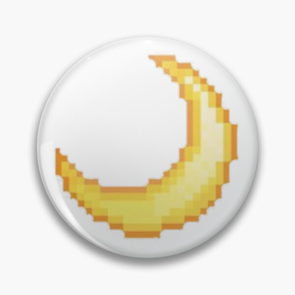 Item preview, Golden Crescent Moon Pixel Art Design designed and sold by The-SilentPlace.