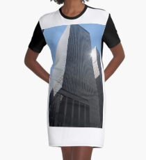 New York, #New, #York, #NewYork, New York City, #NewYorkCity, #Manhattan, #Skyscraper  Graphic T-Shirt Dress