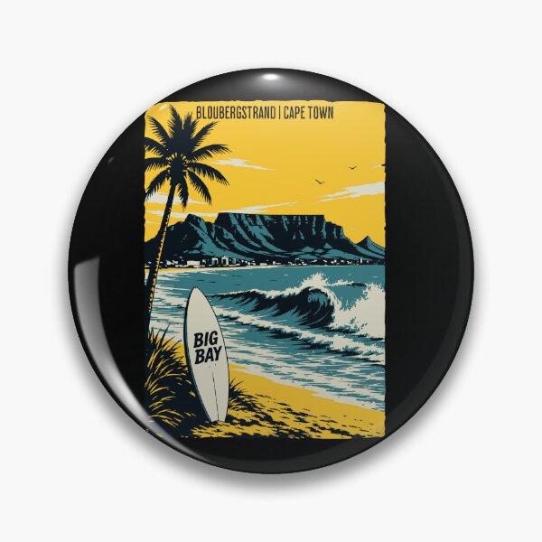 Item preview, Bloubergstrand Cape Town Surf Big Bay Vintage designed and sold by d247.