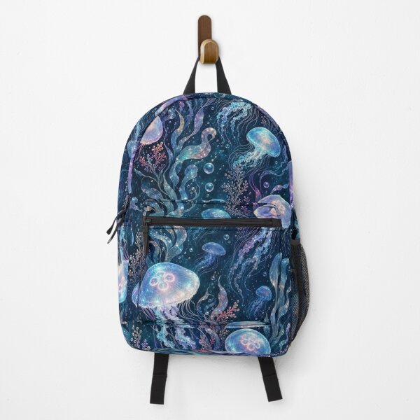 Item preview, Glowing Moon Jellyfish Pattern designed and sold by PixelToPress.