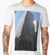 New York, #New, #York, #NewYork, New York City, #NewYorkCity, #Manhattan, #Skyscraper  Men's Premium T-Shirt