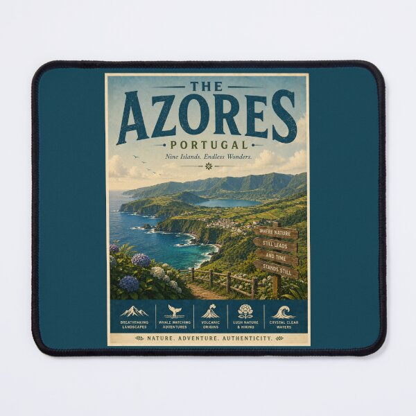 Item preview, Vintage The Azores - Portugall Poster designed and sold by GoodOldVintage.