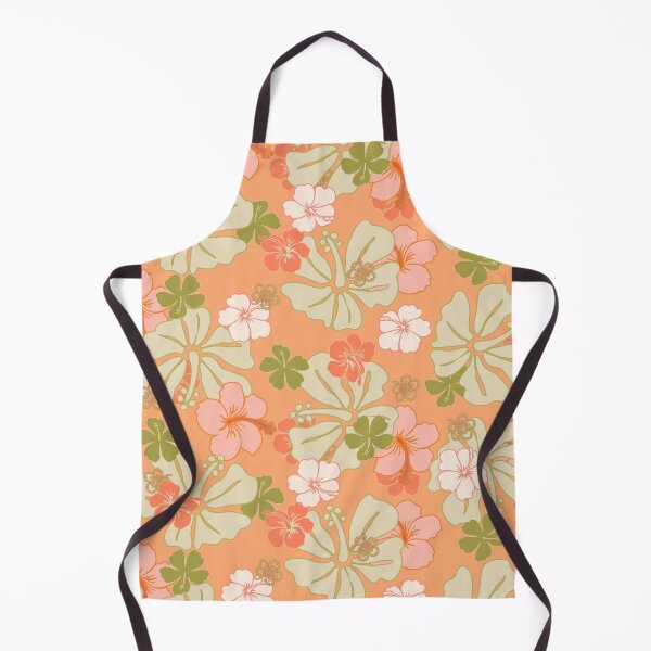 Item preview, Vintage Pua Aloalo - Green and Orange designed and sold by Hānau Hou.